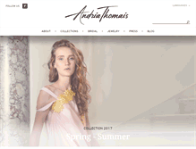 Tablet Screenshot of andriathomais.com